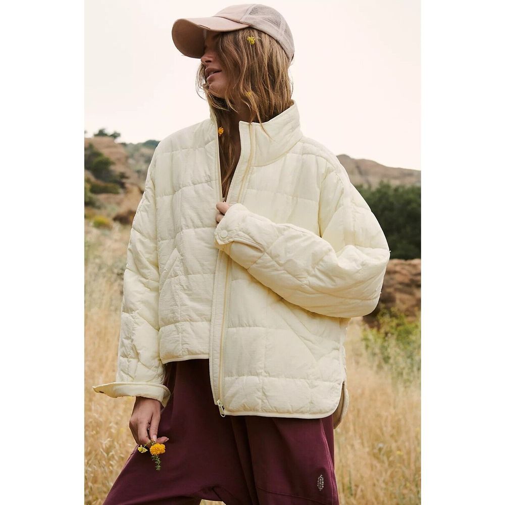 NEW Free people Pippa Packable Puffer Jacket Size Large - Picture 3 of 9